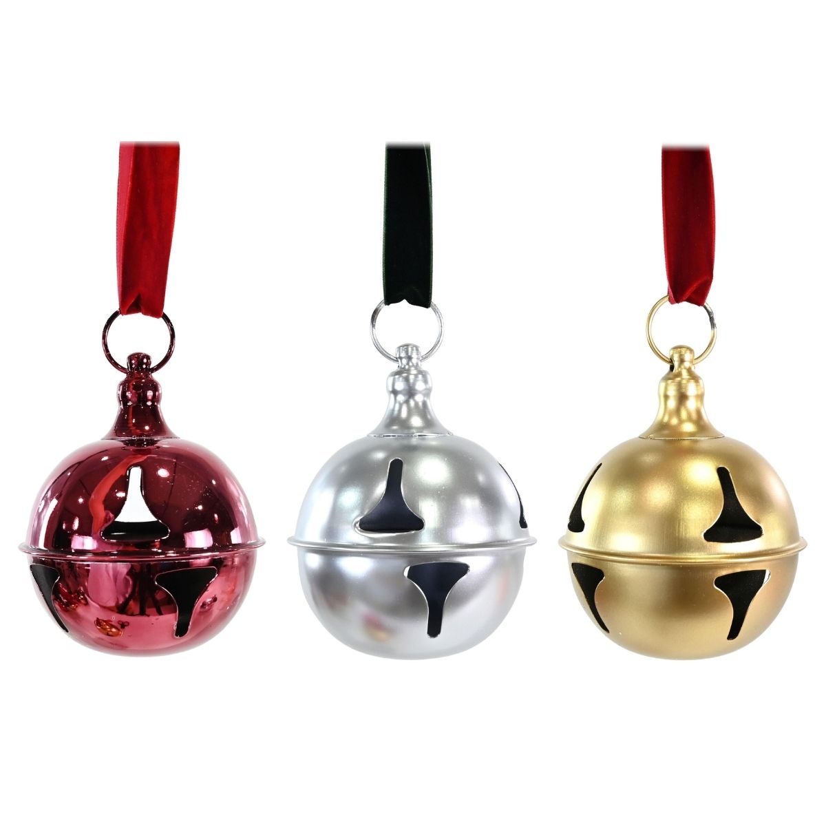 Christmas Nutbell Velvet Hanger 12cm Assorted