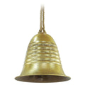 Christmas Hanging Bell Antique Gold 21cm