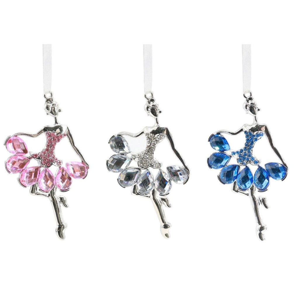Christmas Hanging Jewelled Dancer Assorted
