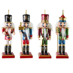 Christmas Hanging Nutcracker Metallic 12.5cm Assorted