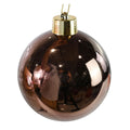 Bauble Shiny 20cm Mocha